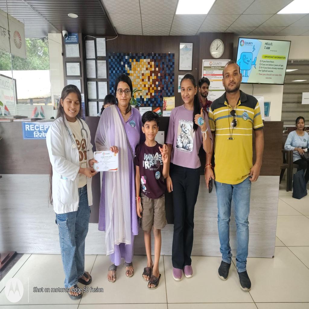 Needle Free Vaccination at Bhopal